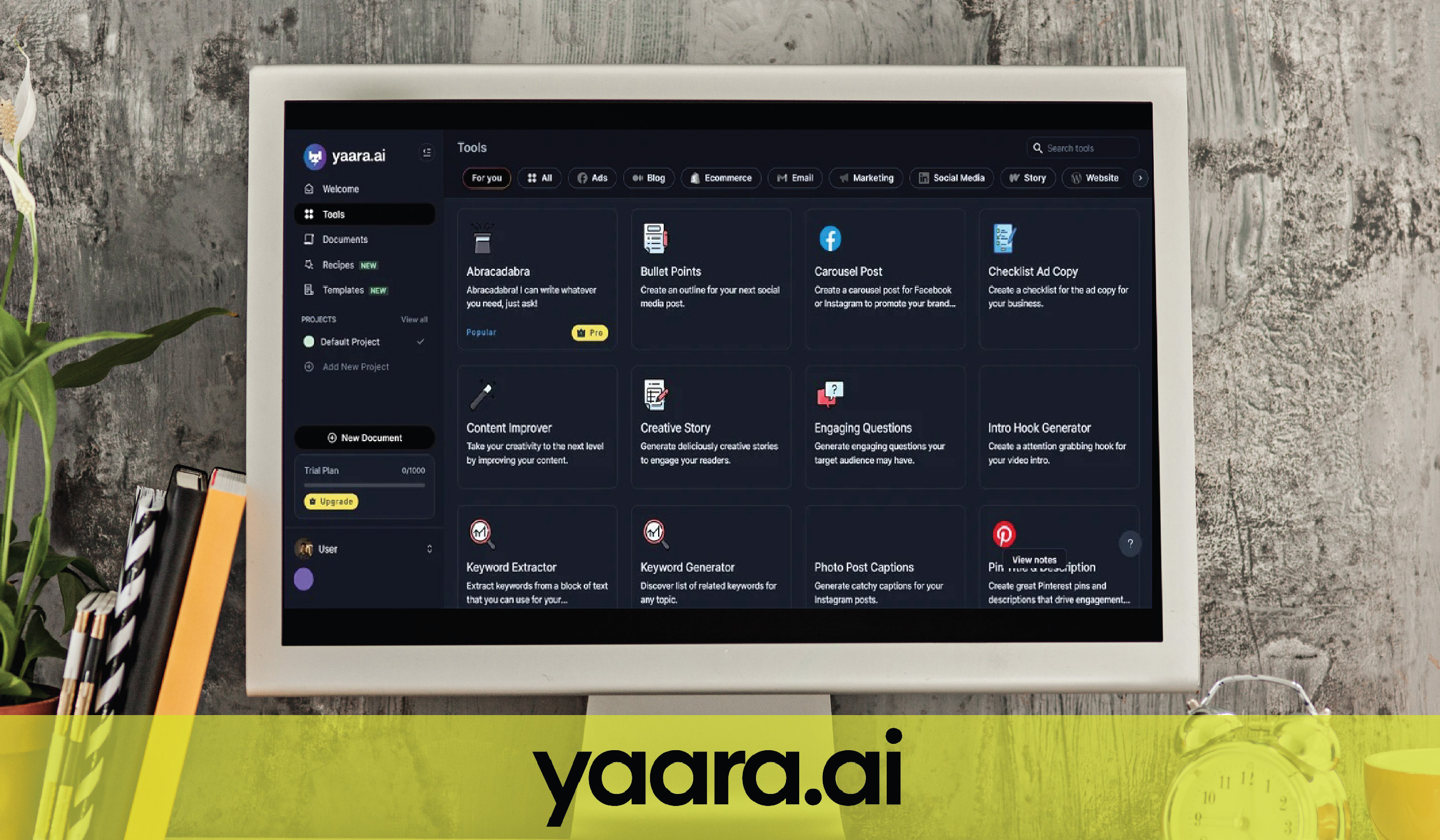Yaara Lifetime Deal – Your AI Powered Copywriting Assistant